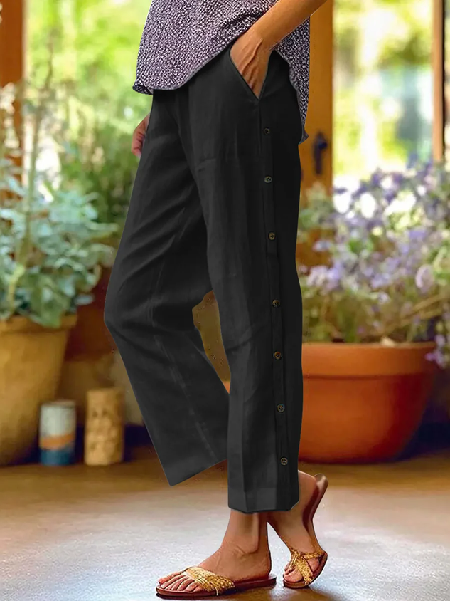 Women Plain Ankle Pants Pants Casual Spring/Fall Trousers