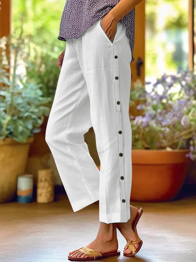 Women Plain Ankle Pants Pants Casual Spring/Fall Trousers