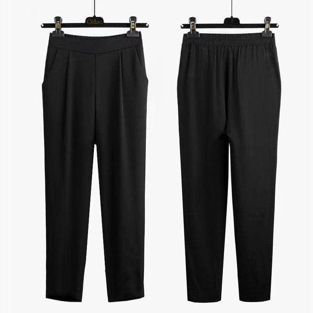 Women Plain Ankle Pants Pants Casual Spring/Fall Trousers